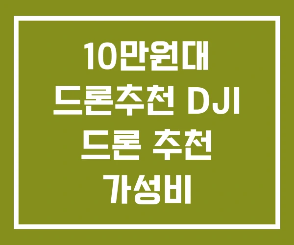 10만원대 드론추천 DJI 드론 추천 가성비 10만원대 드론추천 DJI 드론 추천 가성비