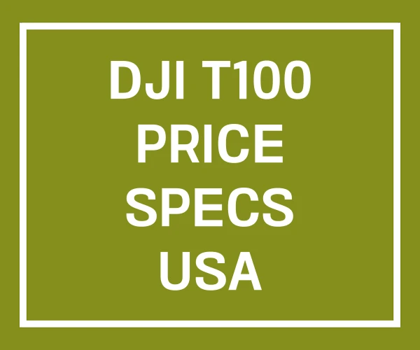 DJI T100 PRICE SPECS USA