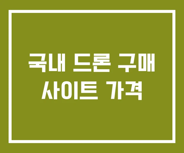 국내 드론 구매 사이트 가격 국내 드론 구매 사이트 가격