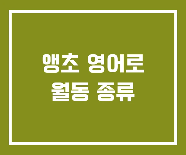 앵초 영어로 월동 종류