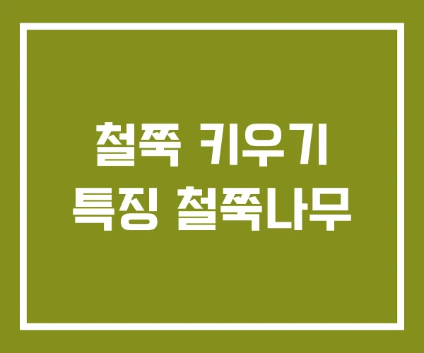 철쭉 키우기 특징 철쭉나무