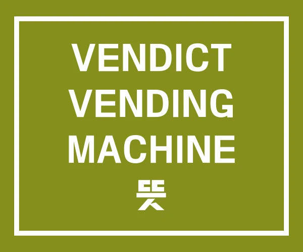 VENDICT VENDING MACHINE 뜻 VENDICT VENDING MACHINE 뜻